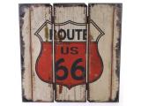 Shabby Chic Route 66 Wood wall sign